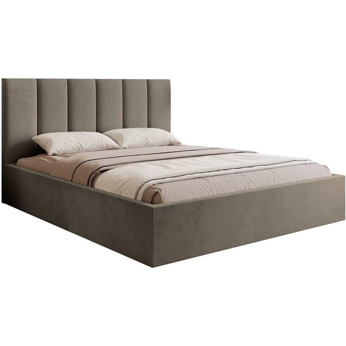 Bedframe Carolina met opbergruimte velvet 180x200 | NADUVI Collection