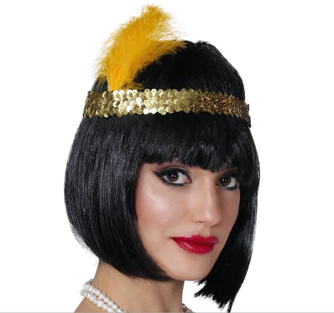Fiestas Guirca - Tiara Charleston goud