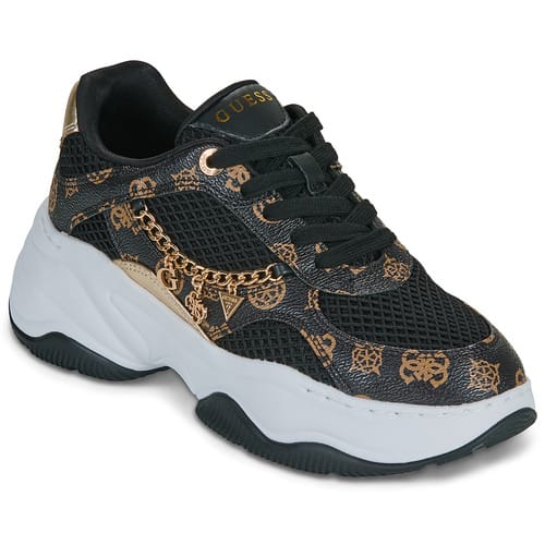 Guess Harpaa dames sneaker - Zwart multi - Maat 36