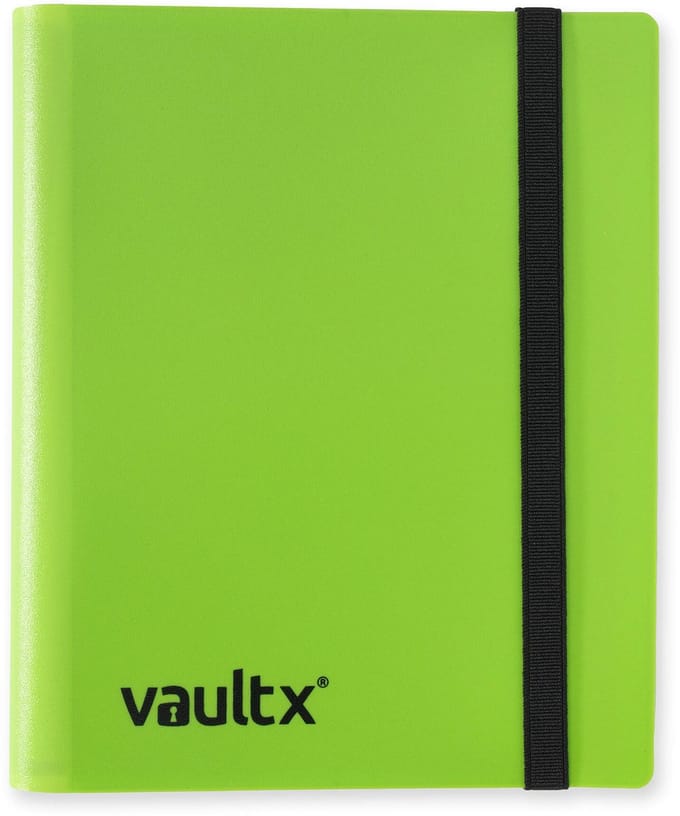 Vault X 4-Pocket Strap Binder - Verzamelmap - 160 Kaarten/Groen