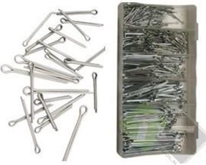 Splitpennen assortiment, 300 delig