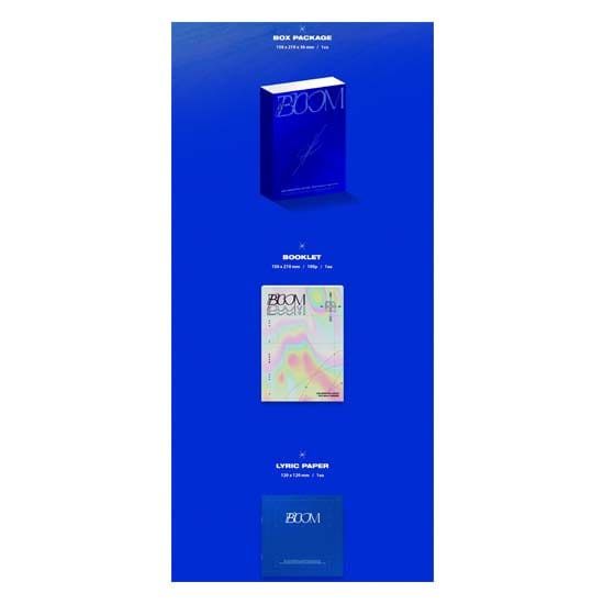 LEE MINHYUK(HUTA) 2e album BOOM blue