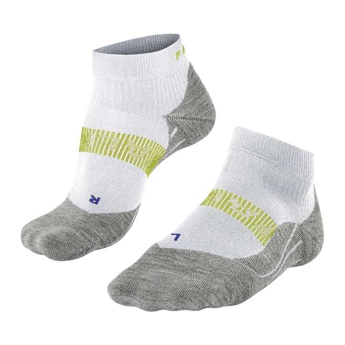 FALKE RU4 Cool Short anti-blaar functioneel materiaal hardloopsokken heren wit - maat 44-45