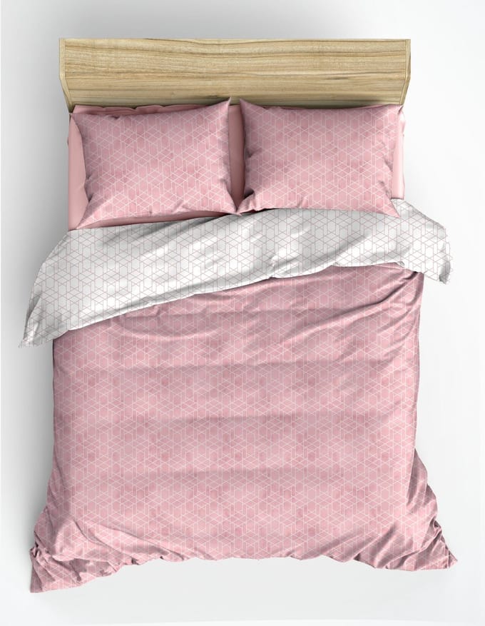L'Essentiel Maison Best - Dekbedovertrek - Ranforce - Roze - 240x220