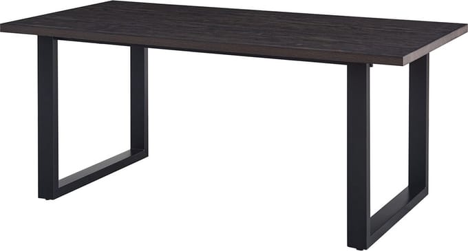 Interiax Eettafel 'Oliver' 180 cm Decor Donkerbruin