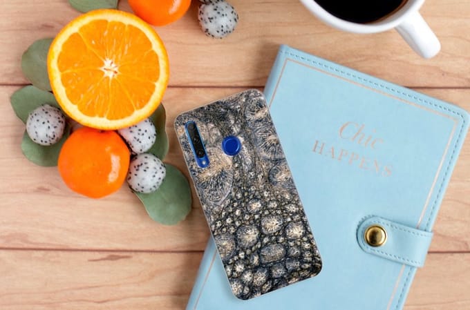 Honor 20 Lite TPU Hoesje Krokodillenprint
