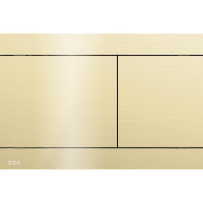 Alcadrain Flat - Bedieningsplaat, glanzend goud FUN-G-P