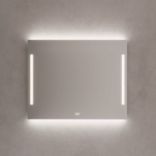 Kronenbach bathroom mirror Sun 100x80 cm with LED lighting