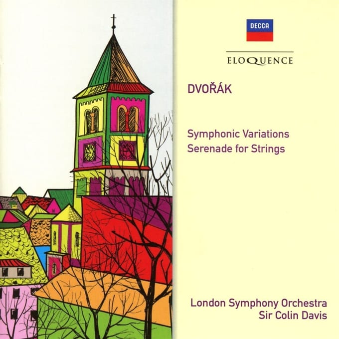 Sir Colin Davis - Dvorak: Symphonic Variations - Serenade For Strings (CD)