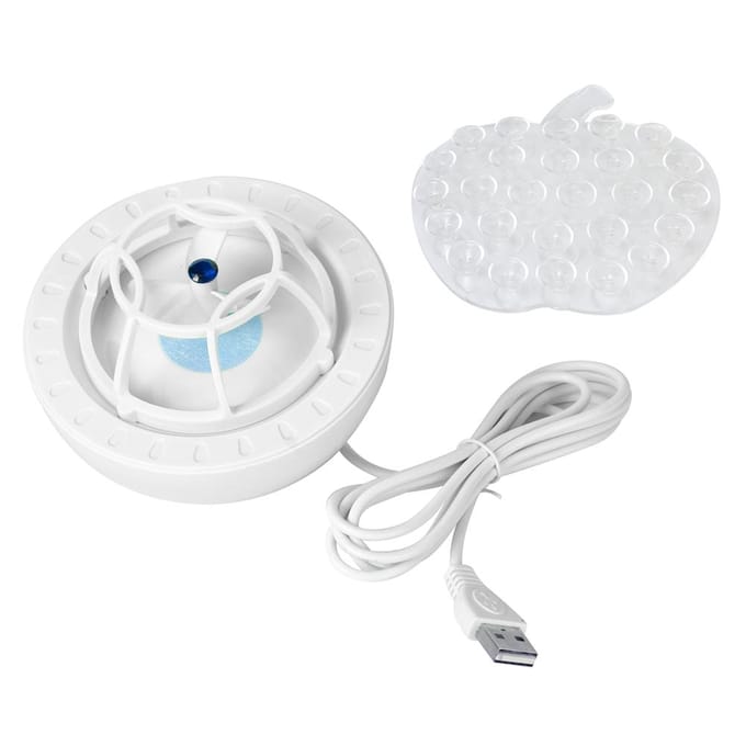 Multifunctionele Huishoudelijke USB Mini Ultrasone Vaatwasser Afwasmachine ReinigerRood