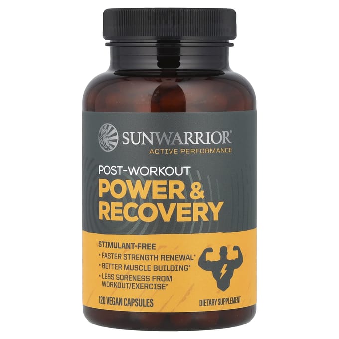 Sunwarrior Active Power & Recovery (120 vCaps) Unflavoured - Vitaminen, mineralen & gezondheid - Vitaminen & Mineralen Complex