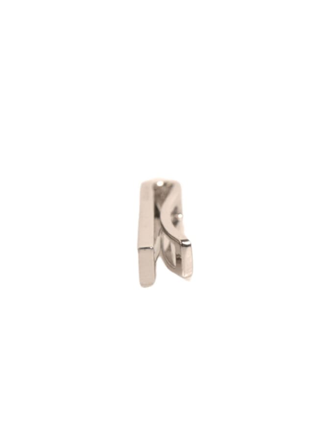 Zilveren Messing Logo Gegraveerde Stropdas Clip Bar