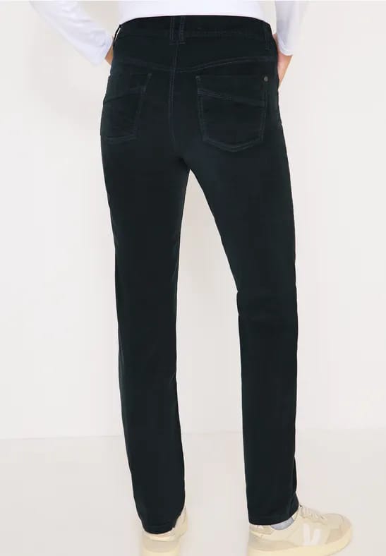 Slim Fit corduroy broek
