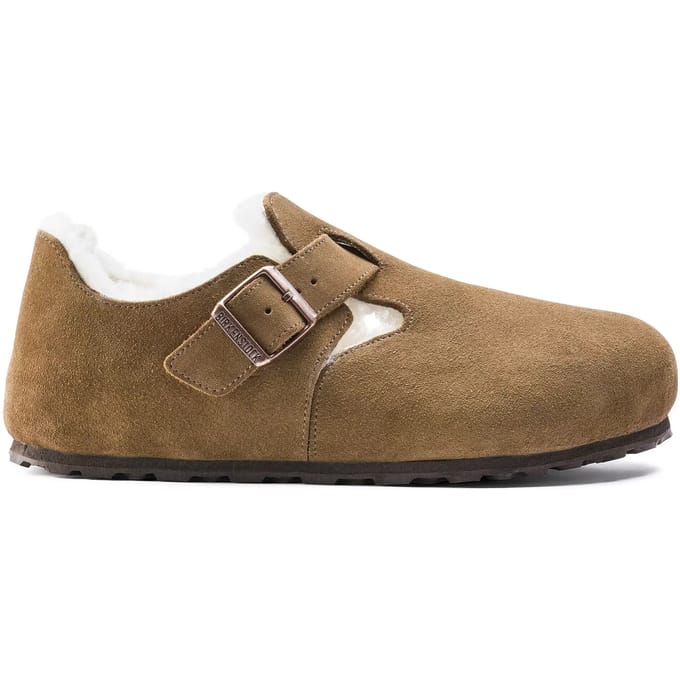 Suède klompen Birkenstock London