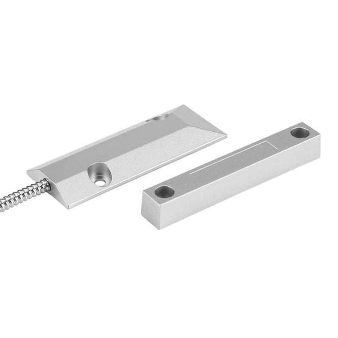 Deur Raam Magnetisch Contact Bedrade Sensor Detector Schakelaar voor Huis Garage Alarm Beveiliging white