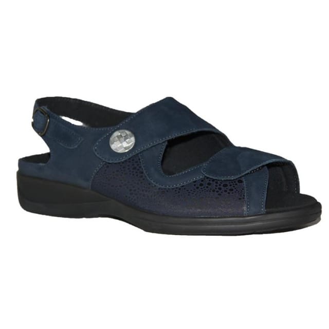 Solidus 73500 Wijdte H Blauw Maat: 8,5 (42,5)