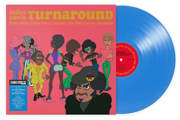 Miles Davis – Turnaround (Rare Miles From The Complete On The Corner Sessions) (Sky Blue Vinyl)