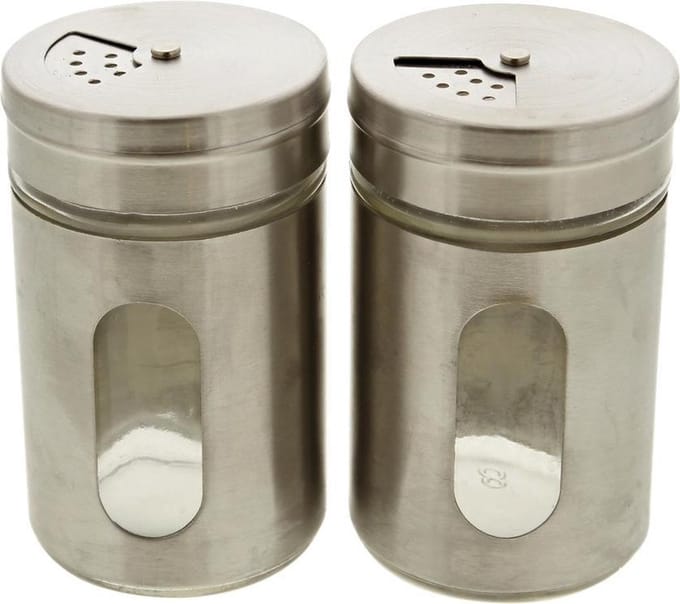 Kruidenstrooier - RVS 2 delig - Excellent Houseware