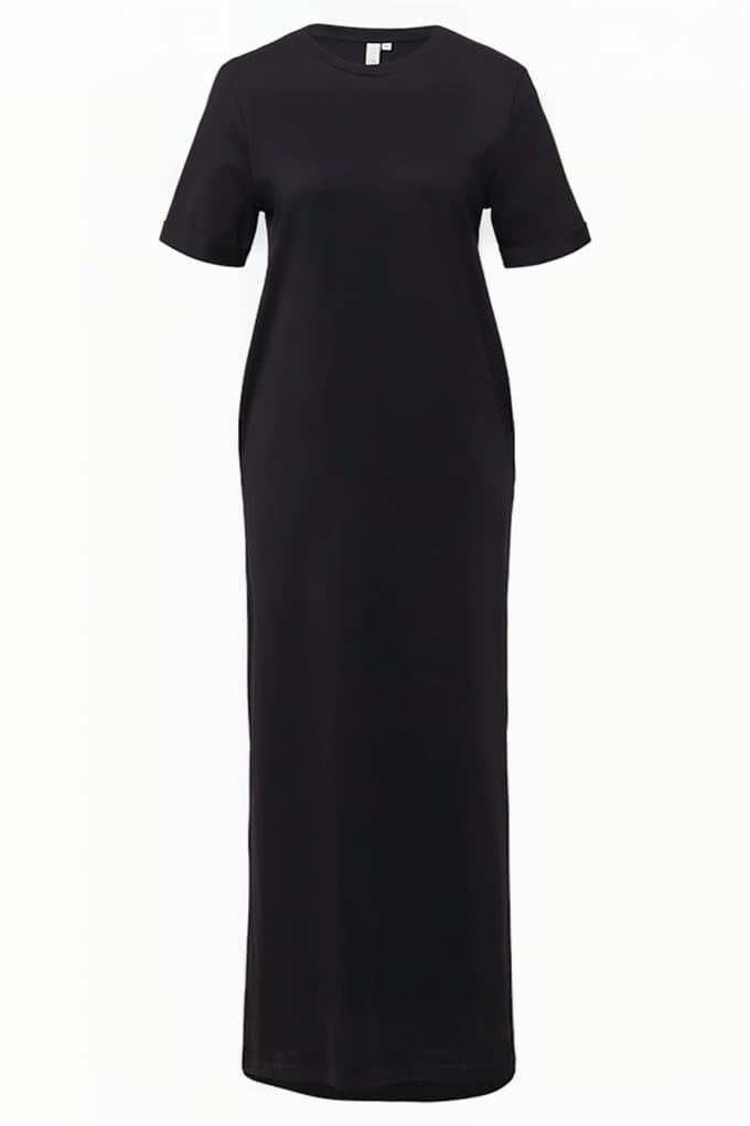 s.Oliver -qs Kleider/einteiler Black Größe: XS | Maxikleider Outlet | Damen | Schwarz
