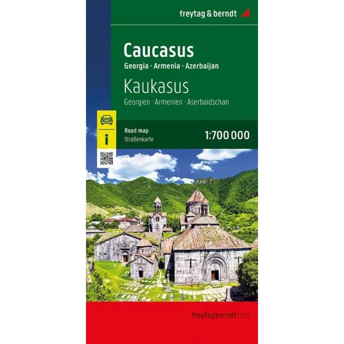 Caucasus Road Map - Freytag & Berndt Auto + Freizeitkarten