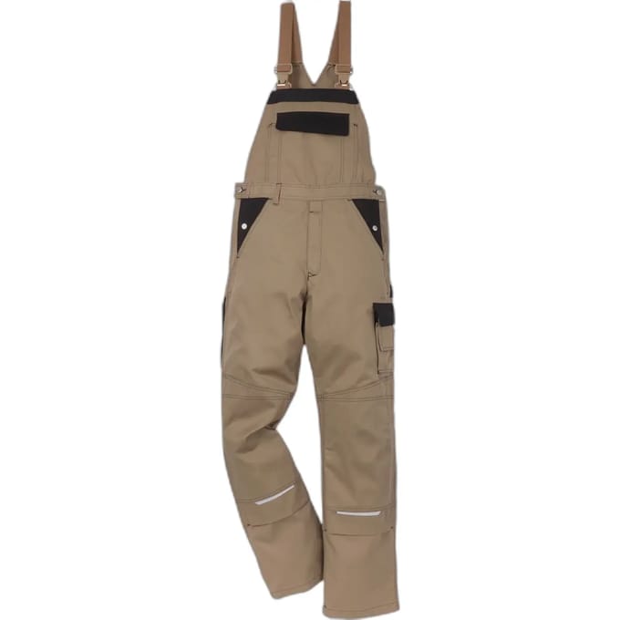 Kansas Icon Two Latzhose 1009 LUXE Khaki/Schwarz-C54