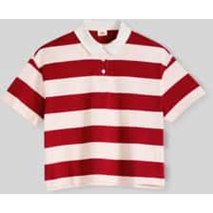 relaxed fit poloshirt van puur katoen
