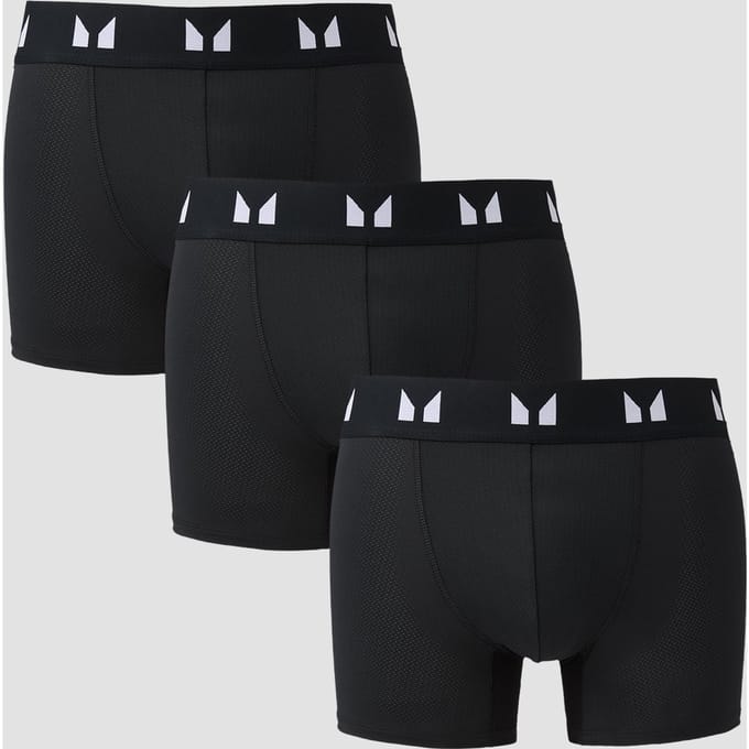 MP technische boxershorts voor heren (5 stuks) - Zwart - S