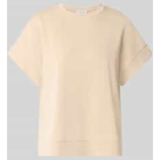 T-shirt met elastische boorden