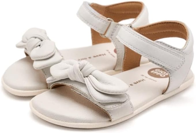 Babysandalen - Eerste Schoentjes - Leren Lopen - Barefoot Ontwerp - Flexibele Zool - Roze