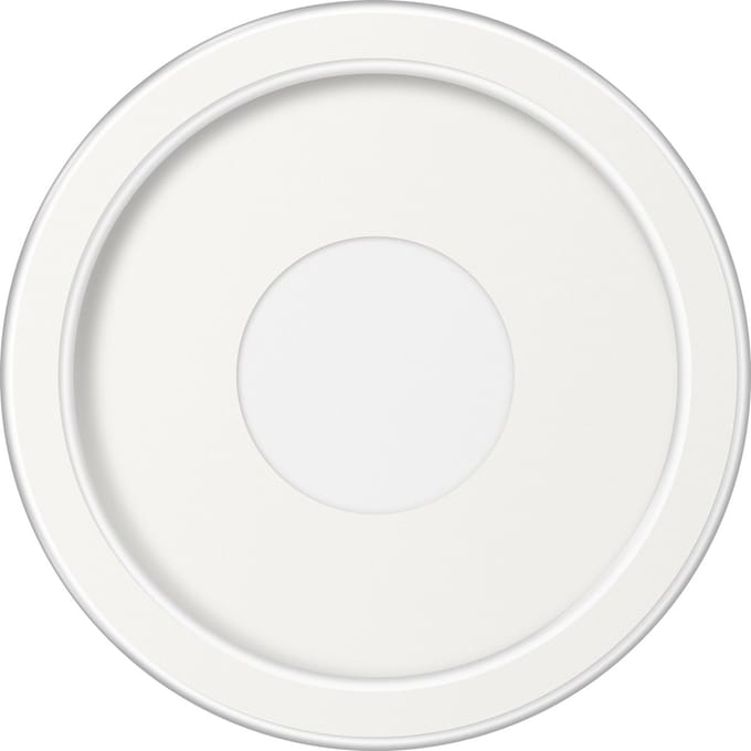 ETH Lois Plafonnière Ø23 CM LED 15W 3 Stappen Dimbaar IP44 Wit
