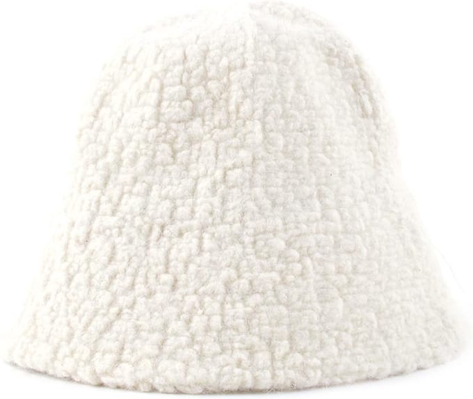 Giuliano Teddy bucket hat - Ecru