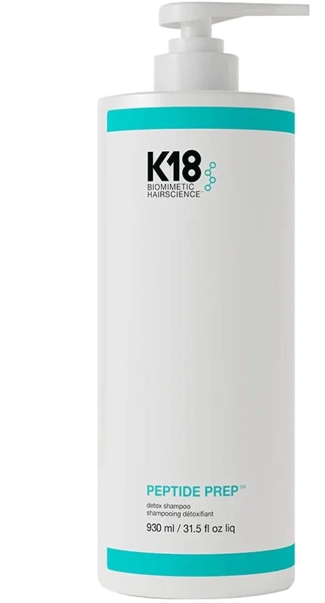 K18, Préparation Peptide Détox, Charbon Actif, Shampoing Cheveux, Nettoyage Profond, 930 ml