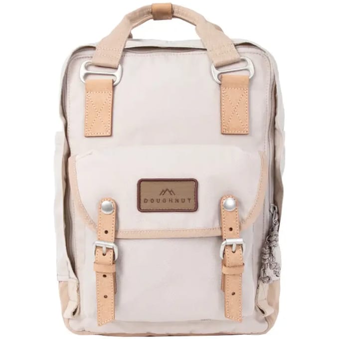 Doughnut macaroon Happy Camper 16l Rugzak - Ivory