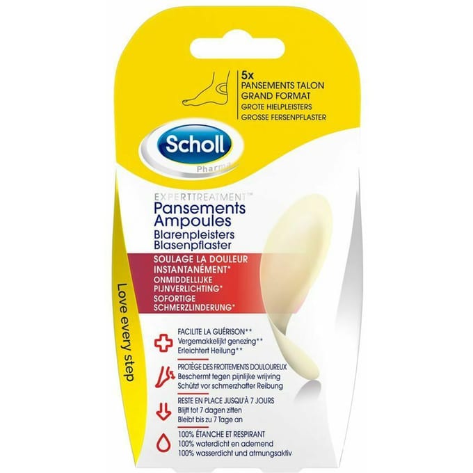 Scholl Blarenpleisters Grote Hiel 5 Stuks