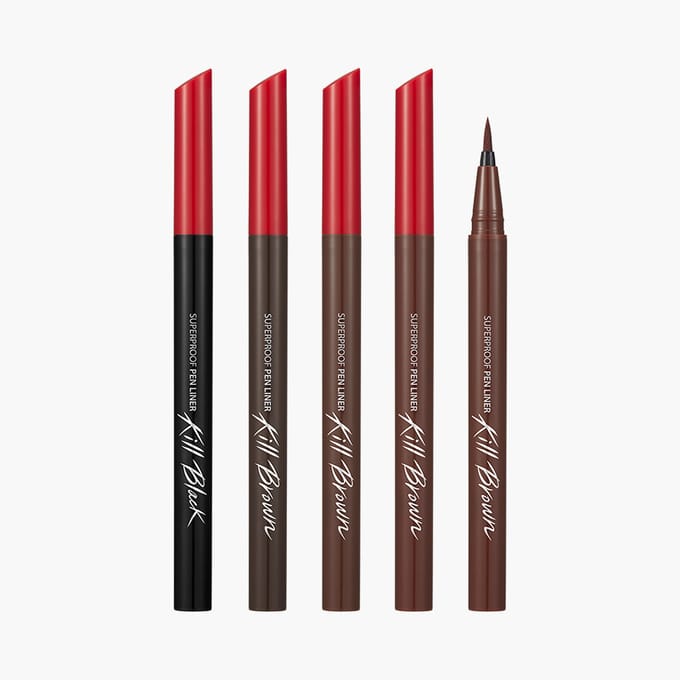 CLIO - Superproof Brush Liner - 0.55ml - 01 Kill Black