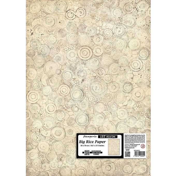 Motief strozijde "All Around", 50 x 70 cm - Rings