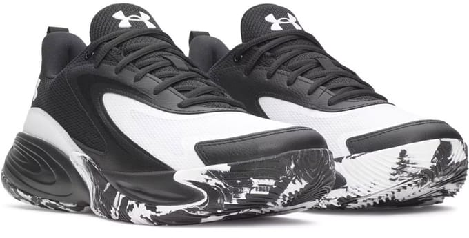 Under Armour Unisex Lockdown 8 Basketbalschoenen Sneaker 6009400 001 Zwart