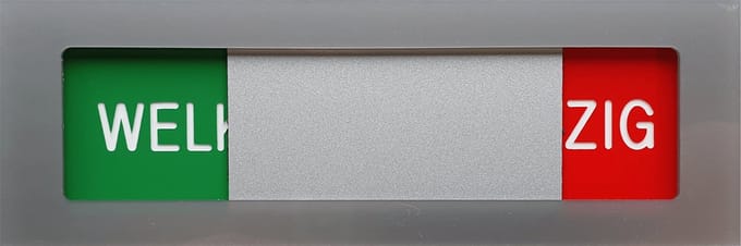 GM-247 30x8cm Schuifbordje acrylaat zilver groen/rood