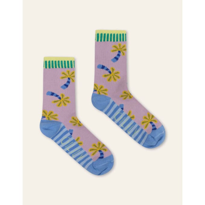 Oilily Mumbai Sokken- maat35-38 Orchid Bloom