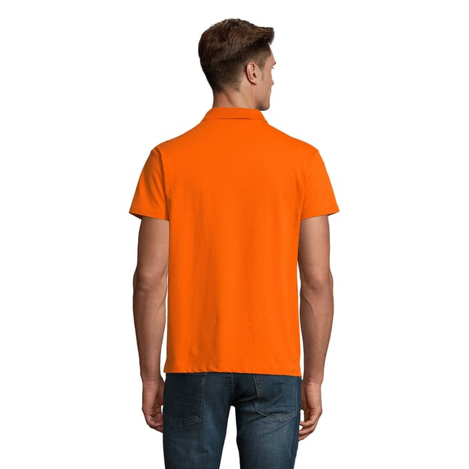 SOLS Heren Lente II Poloshirt (Oranje)