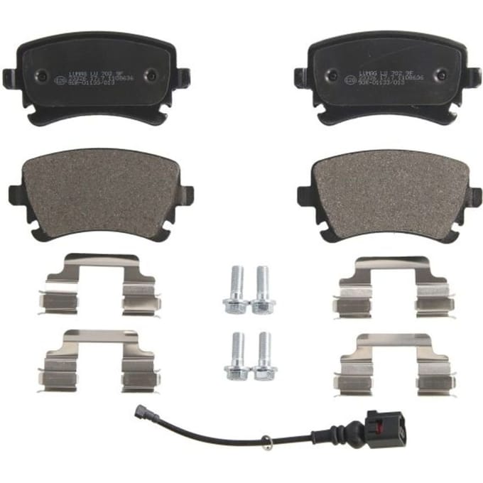 Remblokset BRECK 23326 00 702 10, achter