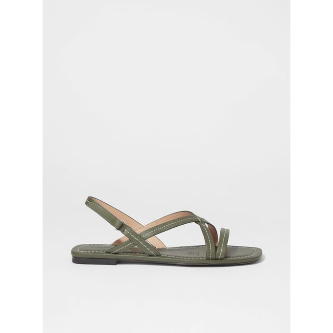 & Other Stories Vito Summer Flat Green Taglia: 41 | Infradito Outlet | Donna | Verde