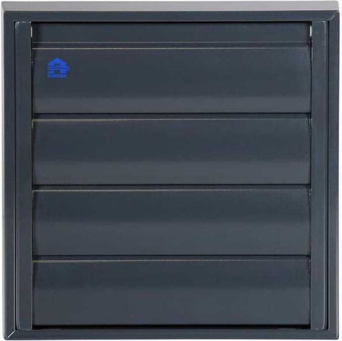 Overdrukrooster 173mm X 173mm Renson 433 RAL7016