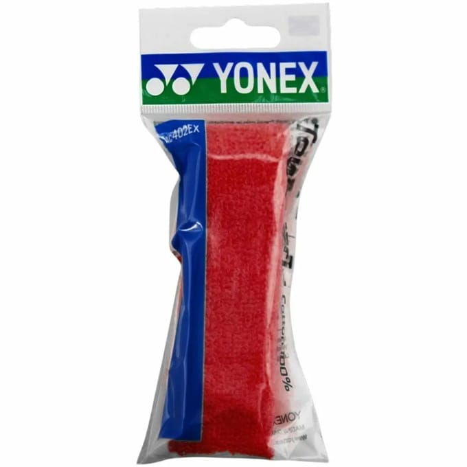 Yonex AC402 badstof grip | rood | 1stuks