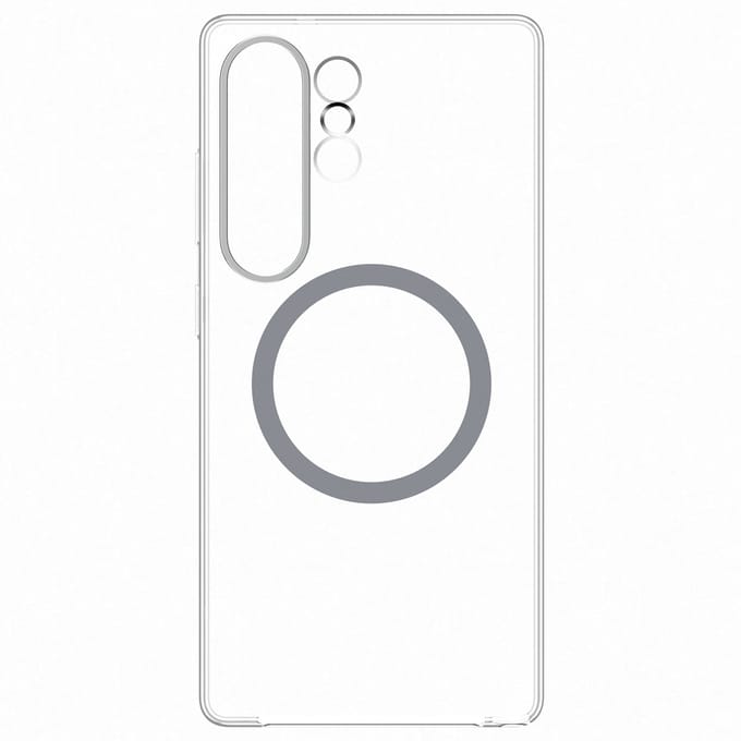 Samsung Galaxy S25 Ultra Hoesje - Clear Magnet Case - Transparant