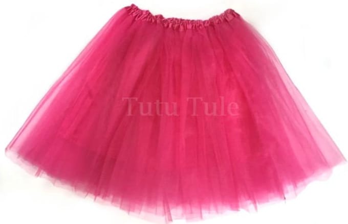 Tutu - Fuchsia kind - 30 cm