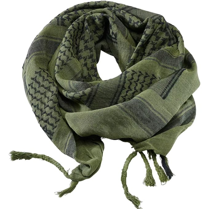 Brandit Unisex Sjaal - olijf/zwart - Standard