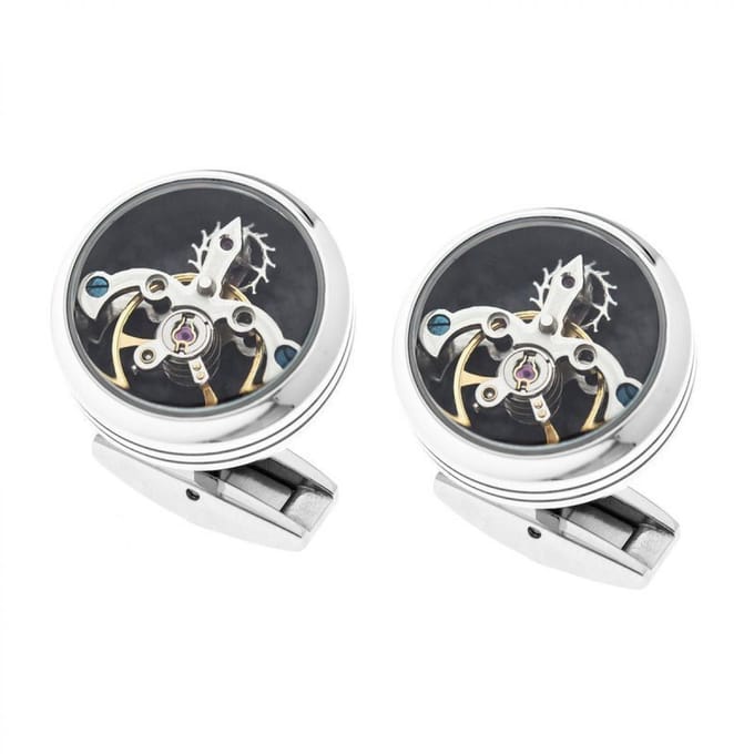 Thomas Earnshaw Tourbillon Manchetknopen | ES-001-C1