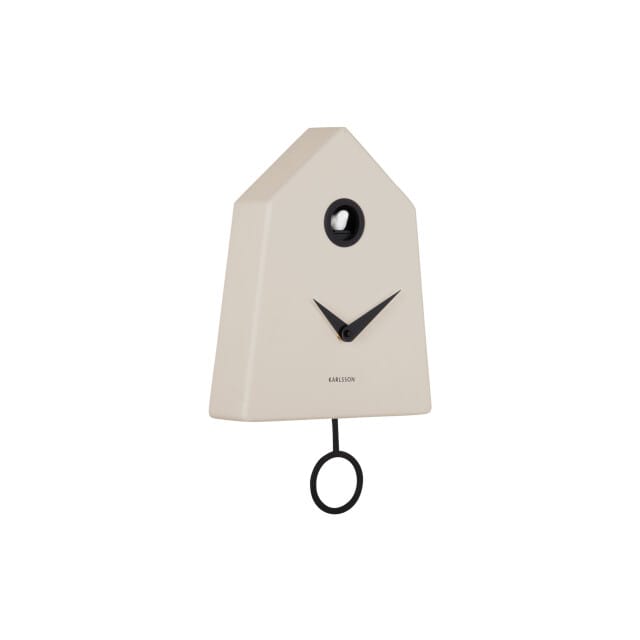 Karlsson - Wall Clock Grafico Cuckoo - Grijs - Øcm
