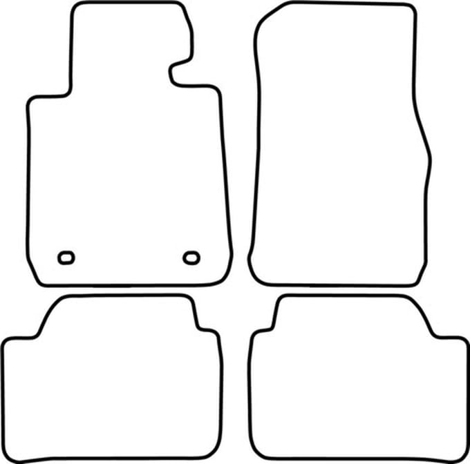 Automatten | Mattenset BMW 1-serie - F20 - 2012 ->